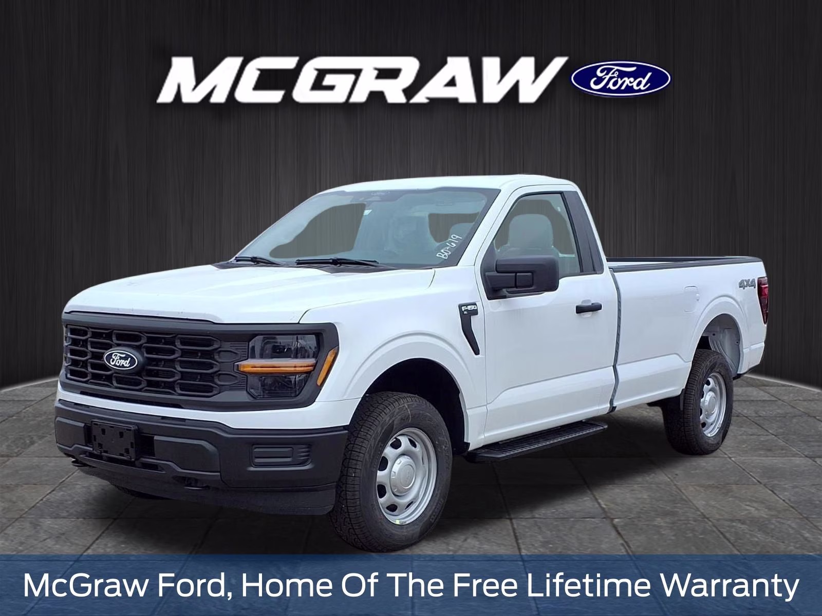 2026 Oxford White Ford F-150 XL 4X4 Truck