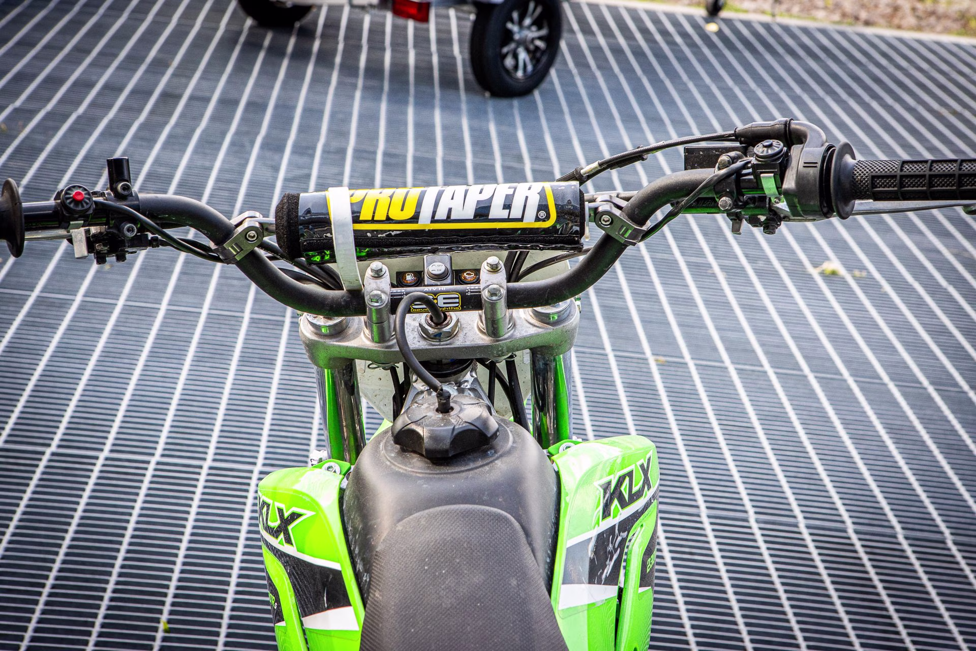 2023 Lime Green Kawasaki KLX 230R S Motorcycle