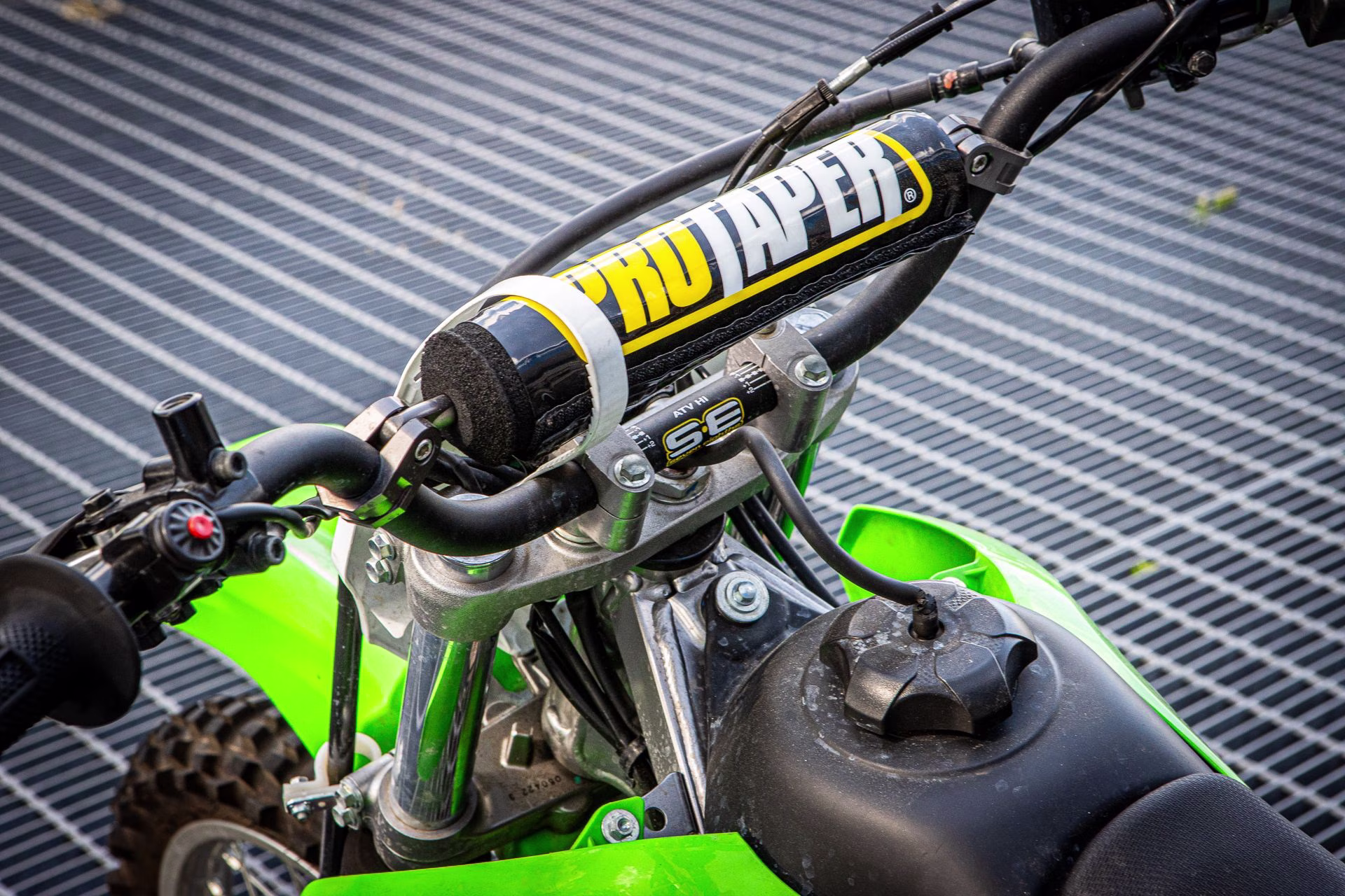 2023 Lime Green Kawasaki KLX 230R S Motorcycle