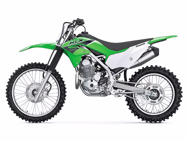 2023 Lime Green Kawasaki KLX 230R S Motorcycle
