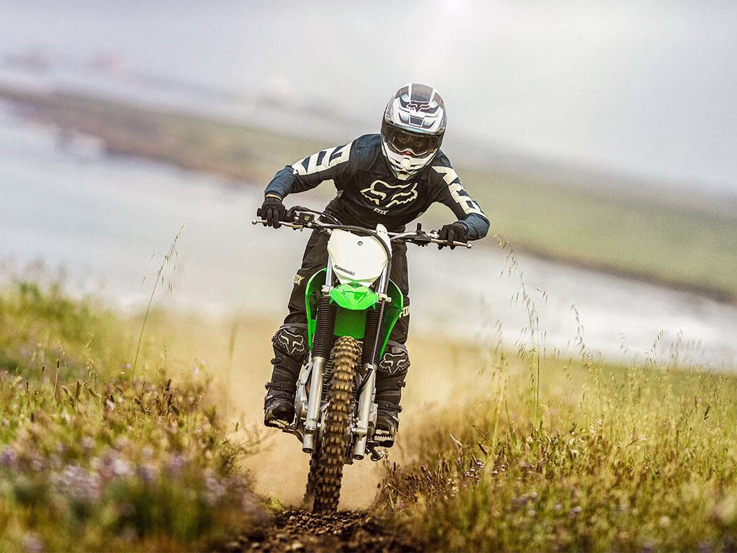 2023 Lime Green Kawasaki KLX 230R S Motorcycle