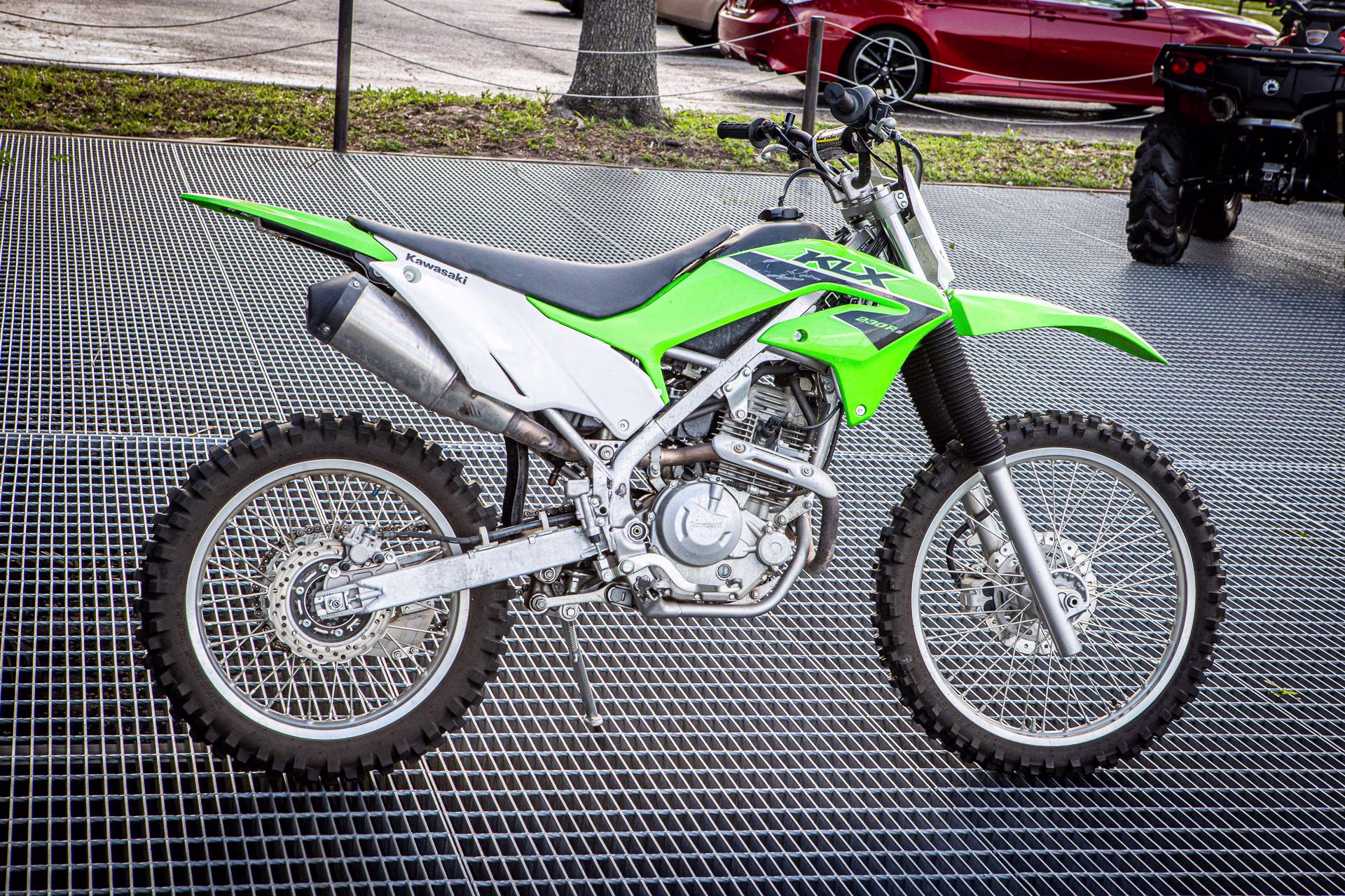 2023 Lime Green Kawasaki KLX 230R S Motorcycle