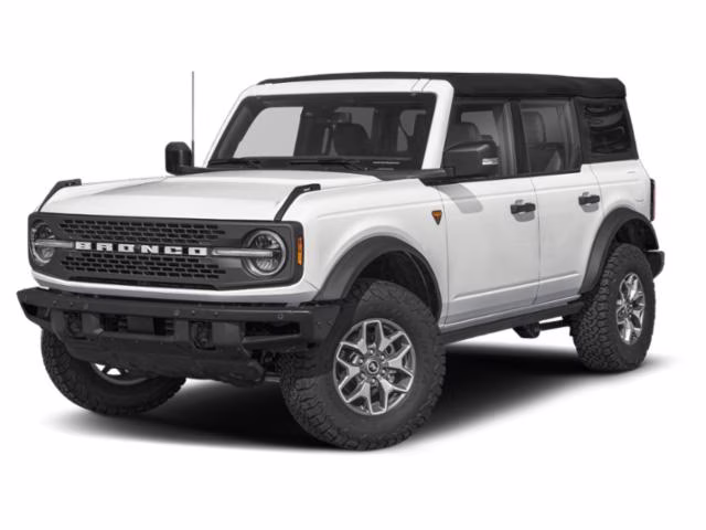2026 Oxford White Ford Bronco Badlands 4X4 SUV