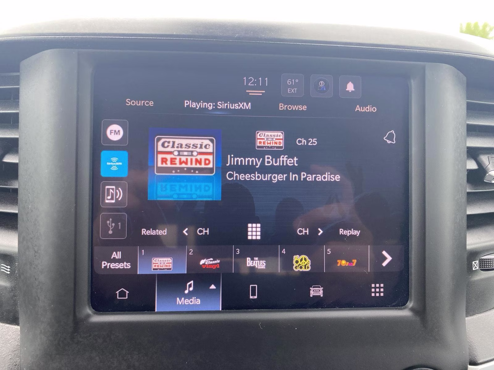 2023 Diamond Black Crystal Pearlcoat Ram 1500 Big Horn 4X4 Truck