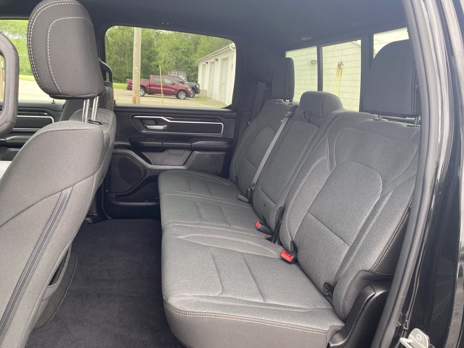 2023 Diamond Black Crystal Pearlcoat Ram 1500 Big Horn 4X4 Truck