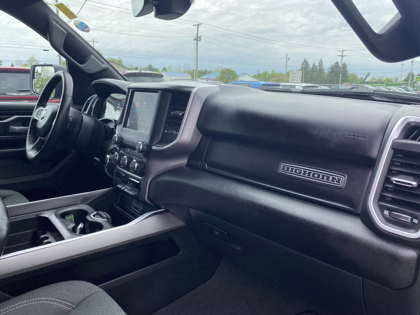 2023 Diamond Black Crystal Pearlcoat Ram 1500 Big Horn 4X4 Truck