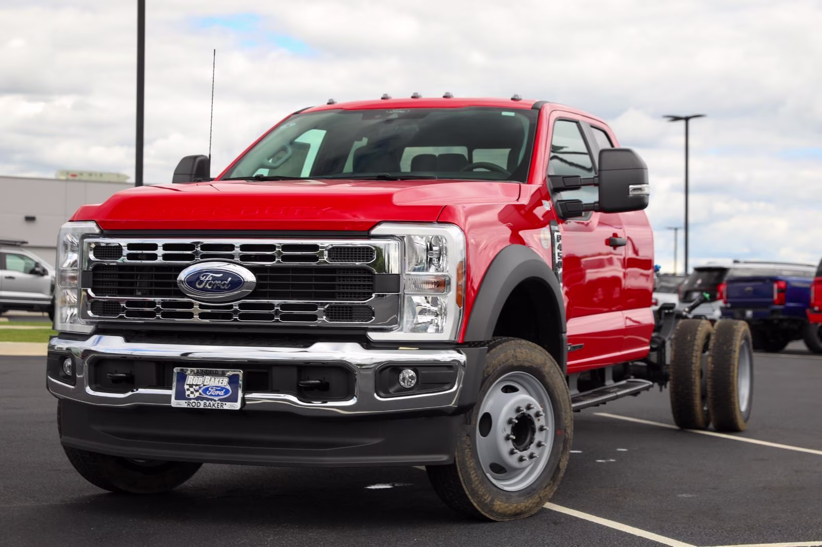 2026 Race Red Ford Super Duty F-450 DRW XL RWD Truck