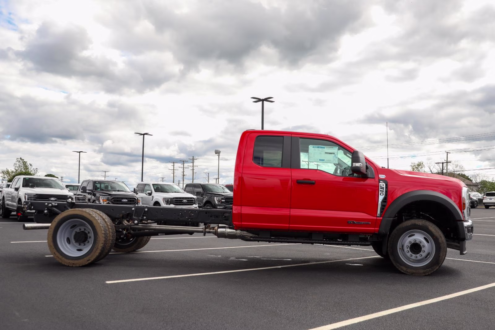 2026 Race Red Ford Super Duty F-450 DRW XL RWD Truck