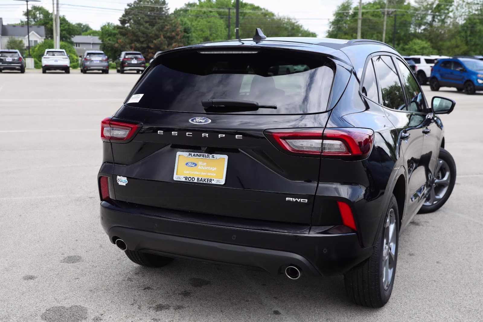 2023 Agate Black Ford Escape ST-Line Select AWD SUV