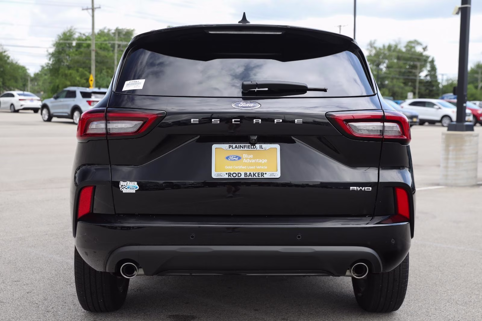 2023 Agate Black Ford Escape ST-Line Select AWD SUV