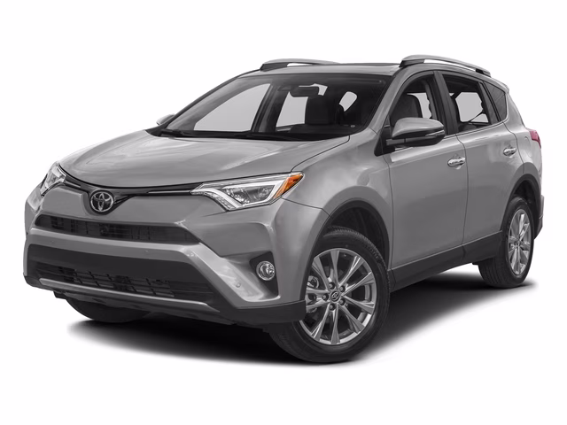 2016 Silver Sky Metallic Toyota RAV4 Limited AWD SUV