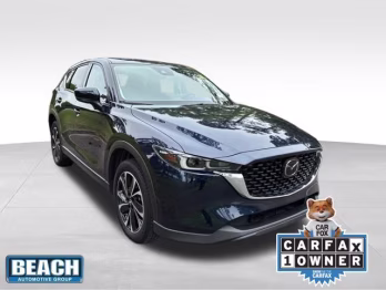 2023 Deep Crystal Blue Mica Mazda CX-5 2.5 S Premium Plus Package AWD SUV