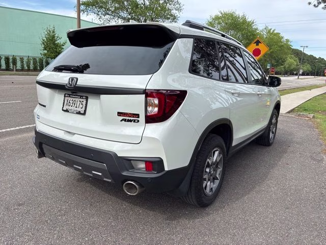 2022 White Honda Passport TrailSport AWD SUV