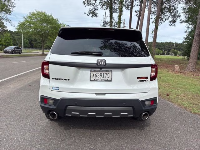 2022 White Honda Passport TrailSport AWD SUV