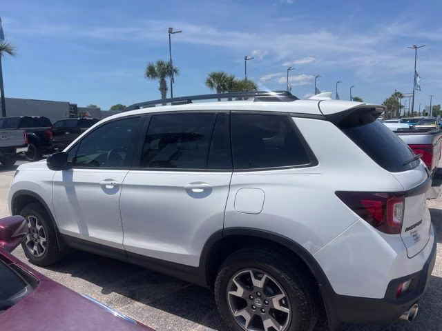 2022 White Honda Passport TrailSport AWD SUV