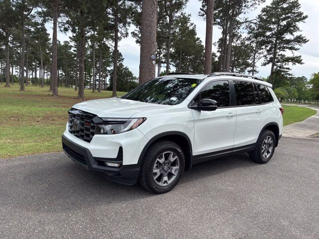 2022 White Honda Passport TrailSport AWD SUV