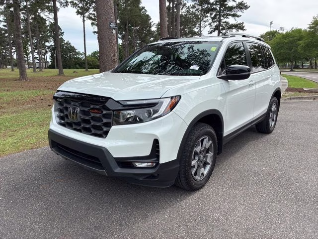 2022 White Honda Passport TrailSport AWD SUV