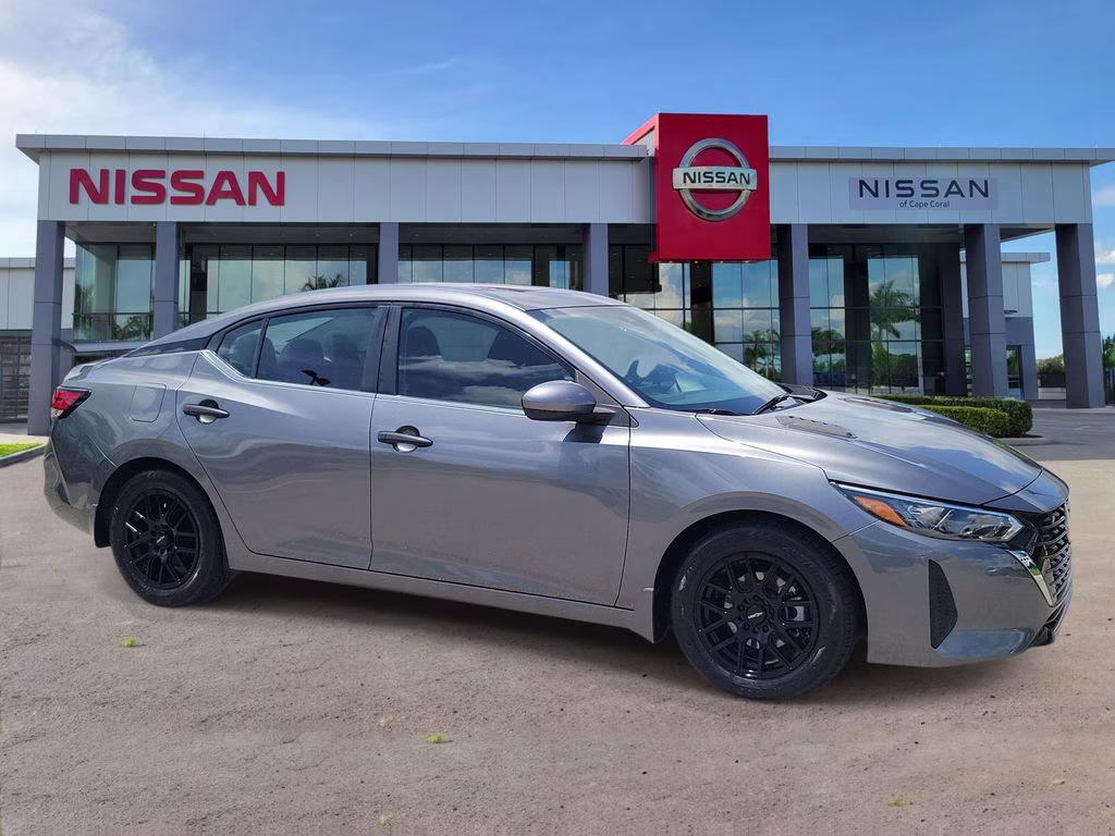 2024 Gun Metallic Nissan Sentra S FWD Sedan