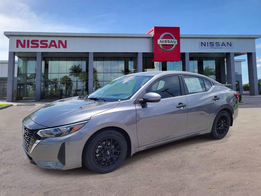 2024 Gun Metallic Nissan Sentra S FWD Sedan