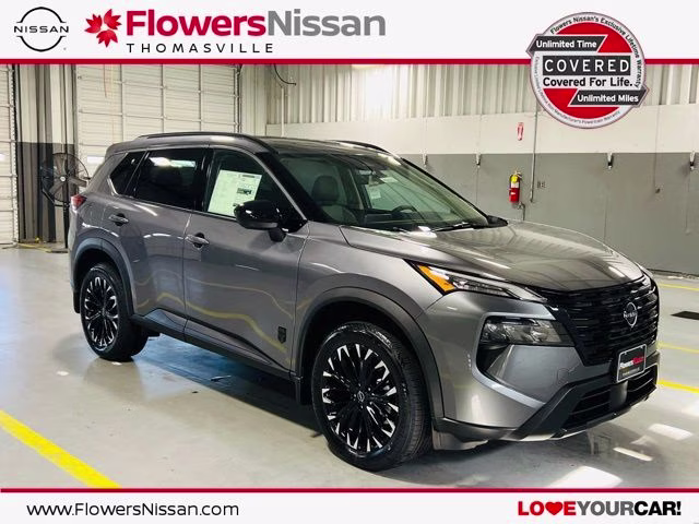 2026 Gun Metallic Nissan Rogue Dark Armor FWD SUV