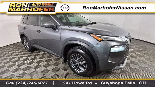 2022 Gun Metallic Nissan Rogue S AWD SUV
