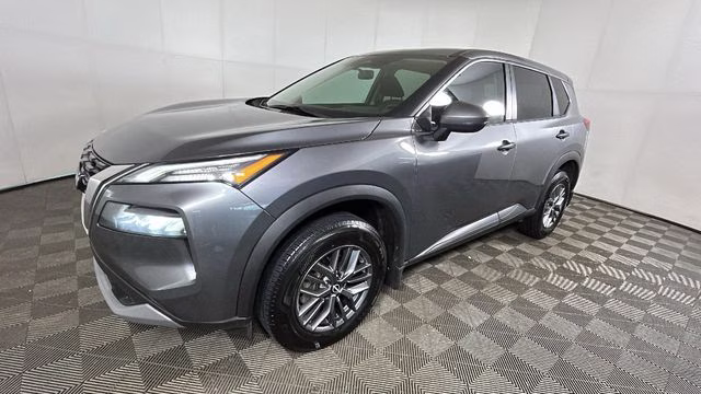 2022 Gun Metallic Nissan Rogue S AWD SUV
