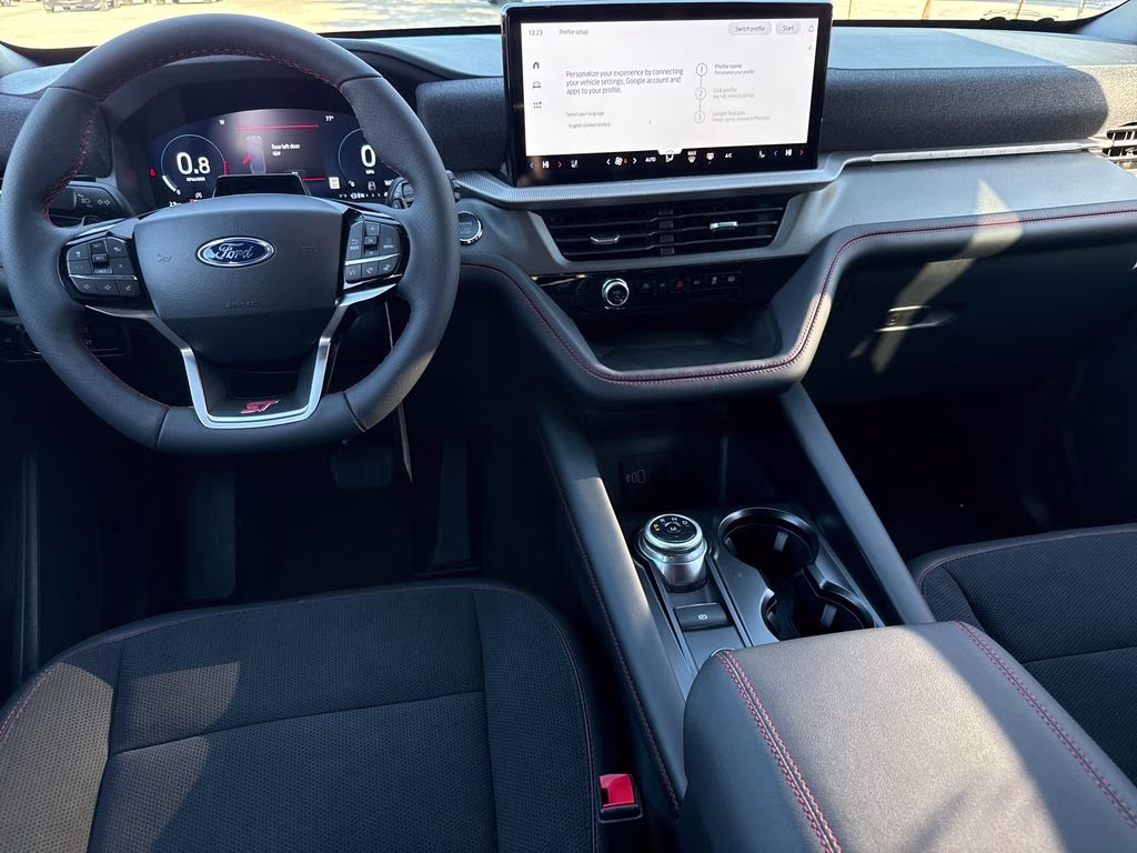 2026 Space White Metallic Ford Explorer ST RWD SUV