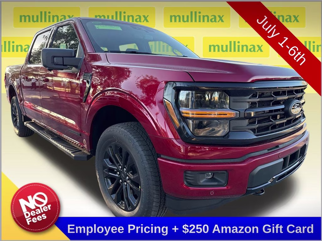 2026 Ruby Red Met Tinted CC Ford F-150 XLT 4X4 Truck