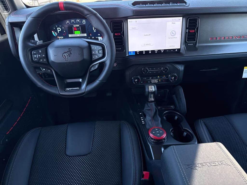 2026 Oxford White Ford Bronco Raptor 4X4 SUV