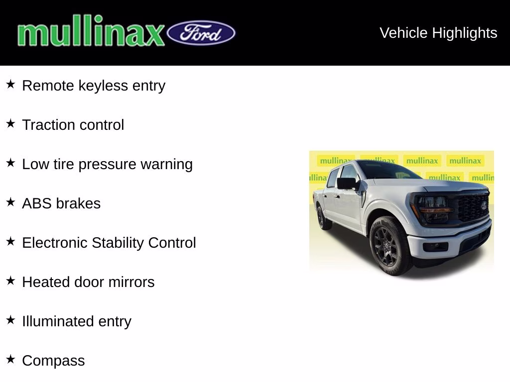 2026 Oxford White Ford F-150 STX RWD Truck
