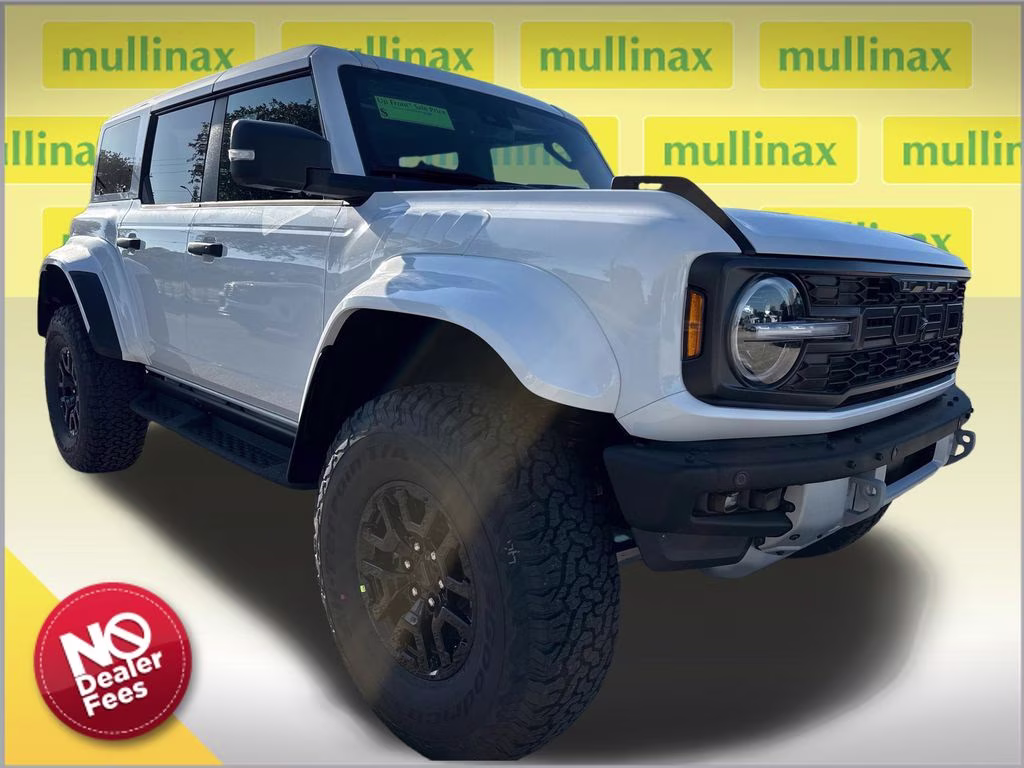 2026 Oxford White Ford Bronco Raptor 4X4 SUV