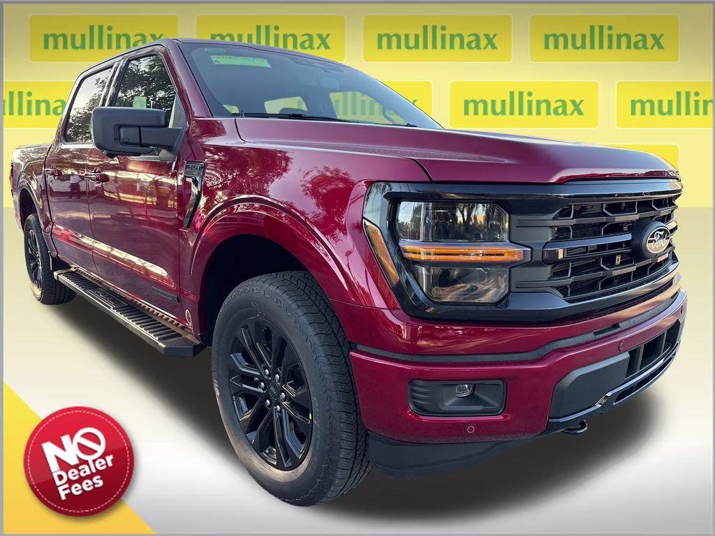 2026 Ruby Red Met Tinted CC Ford F-150 XLT 4X4 Truck