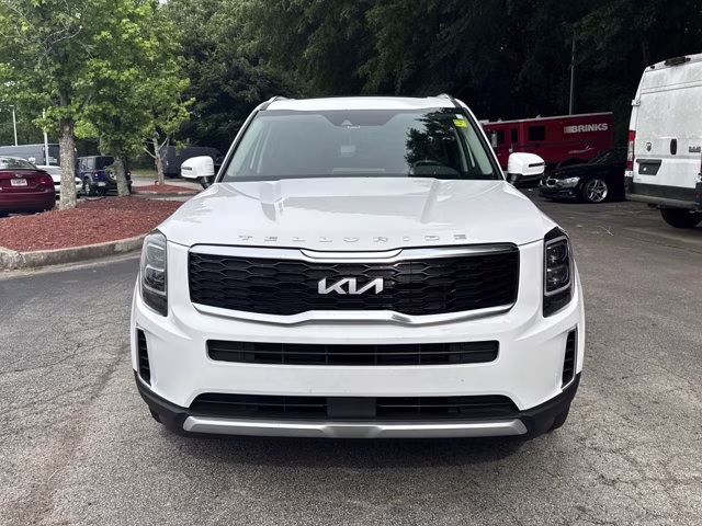 2022 Glacial White Pearl Kia Telluride EX FWD SUV