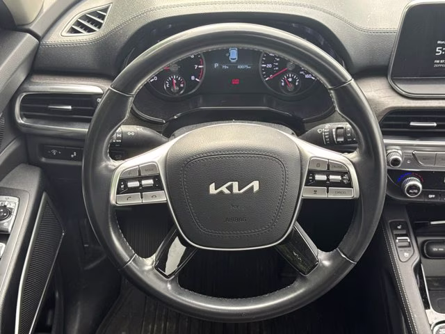 2022 Glacial White Pearl Kia Telluride EX FWD SUV