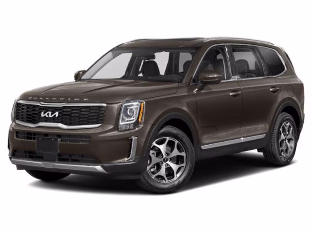 2022 Glacial White Pearl Kia Telluride EX FWD SUV