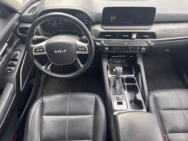 2022 Glacial White Pearl Kia Telluride EX FWD SUV