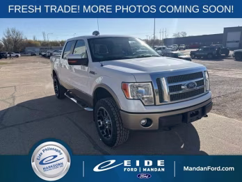 2011 White Ford F-150 Lariat 4X4 Truck