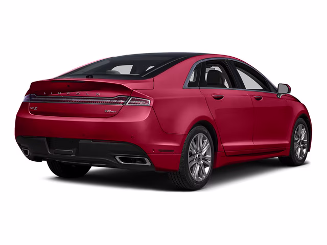2016 Ruby Red Metallic Lincoln MKZ Base AWD Sedan