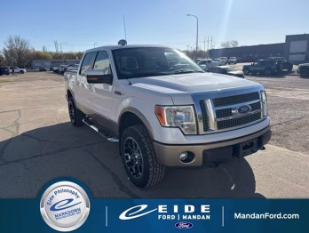 2011 White Ford F-150 Lariat 4X4 Truck