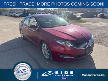 2016 Ruby Red Metallic Lincoln MKZ Base AWD Sedan