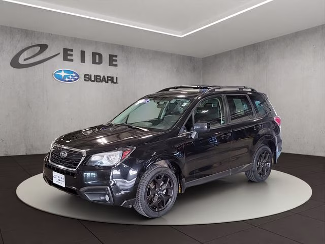 2018 Crystal Black Silica Subaru Forester 2.5i Premium AWD SUV