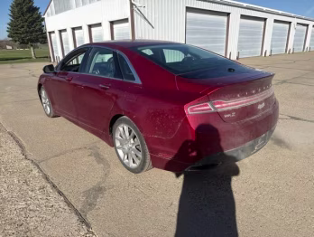 2016 Ruby Red Metallic Lincoln MKZ Base AWD Sedan