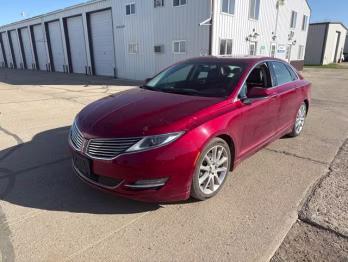 2016 Ruby Red Metallic Lincoln MKZ Base AWD Sedan