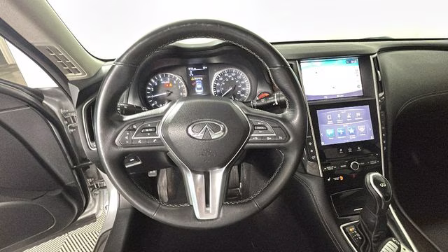 2018 Liquid Platinum INFINITI Q50 3.0t LUXE AWD Sedan