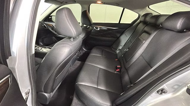 2018 Liquid Platinum INFINITI Q50 3.0t LUXE AWD Sedan