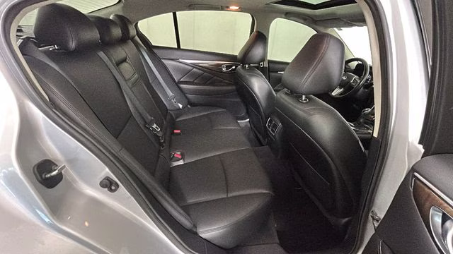 2018 Liquid Platinum INFINITI Q50 3.0t LUXE AWD Sedan