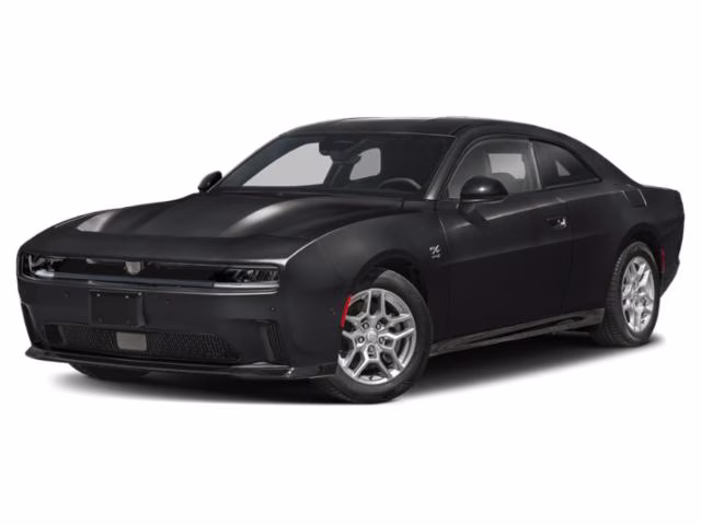2025 Diamond Black Crystal Pearlcoat Dodge Charger R/T AWD Coupe