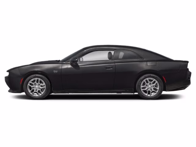 2025 Diamond Black Crystal Pearlcoat Dodge Charger R/T AWD Coupe