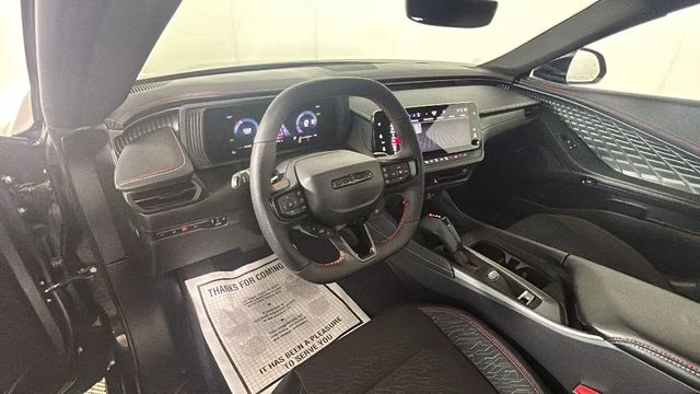 2025 Diamond Black Crystal Pearlcoat Dodge Charger R/T AWD Coupe