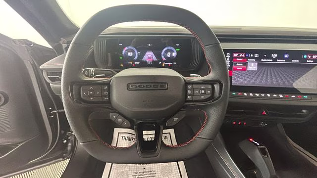 2025 Diamond Black Crystal Pearlcoat Dodge Charger R/T AWD Coupe
